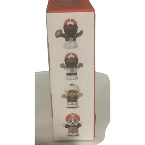 Fisher Price Little People Collector x NFL Cleveland Browns 4-Pack Dawg Pound NE - Picture 7 of 10